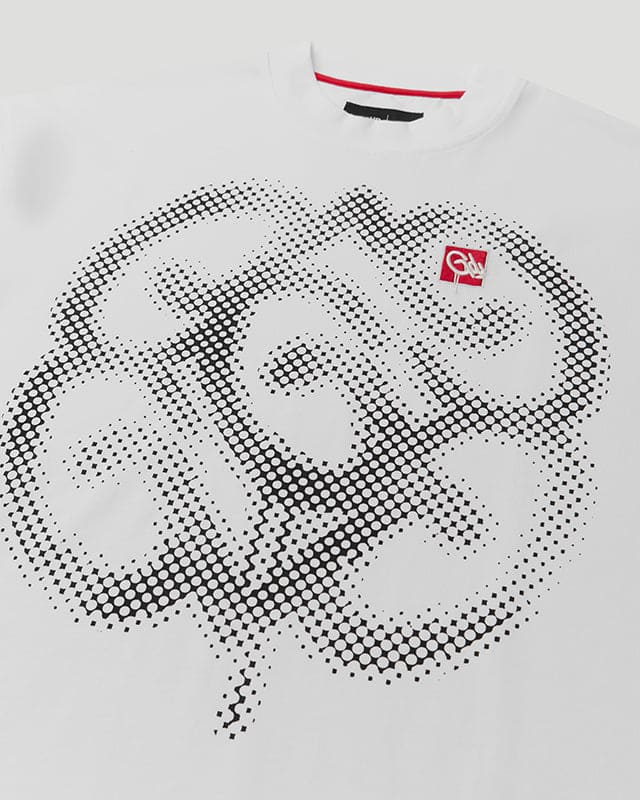 Mono Logo Tee - White - Image 3