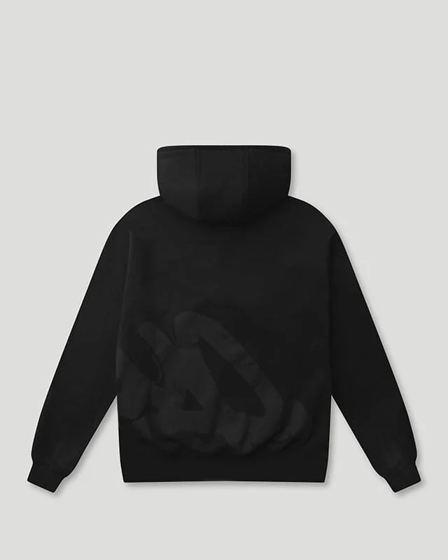 OS Handstyle Hoodie Black - Image 2