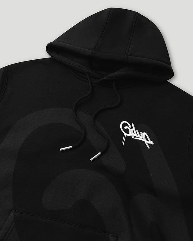 OS Handstyle Hoodie Black - Image 3