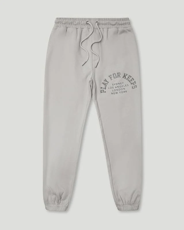 PFK Cities Trackpants Grey/White