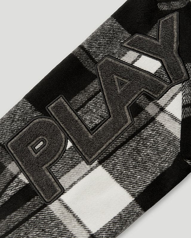 PFK Flannel Jacket Black/White/Cream - Image 6