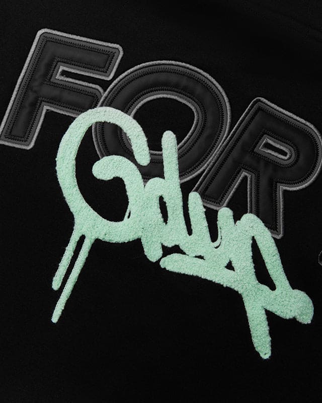 PFK/Handstyle Hoodie Black/Pastel Mint - Image 4