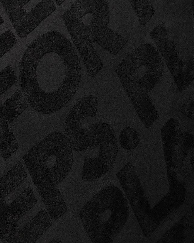PFK Jacquard Button Shirt Black - Image 4