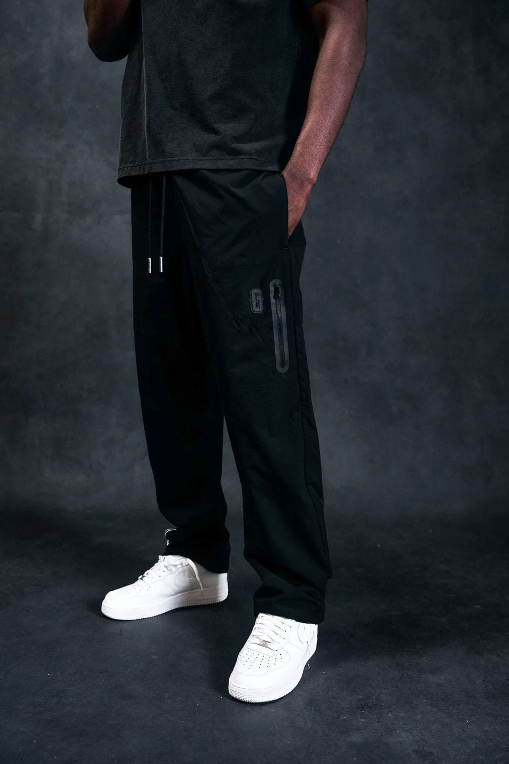 PFK Lightweight Pant Black/White - Image 2