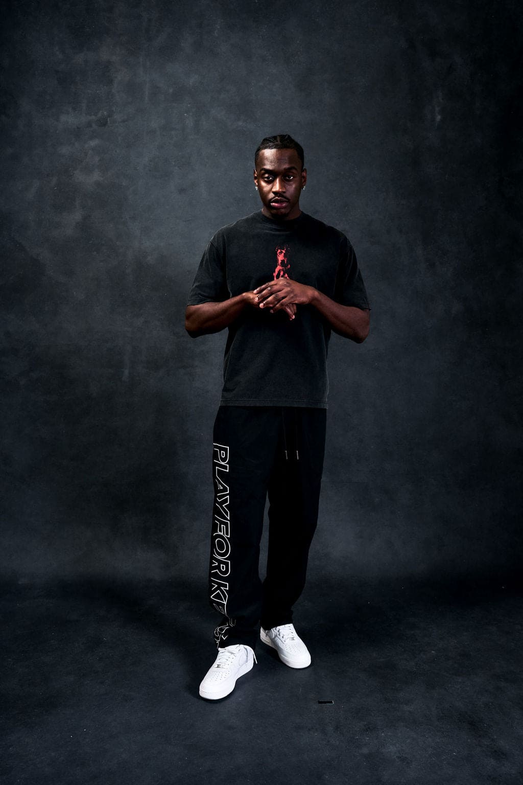 PFK Lightweight Pant Black/White - Image 3