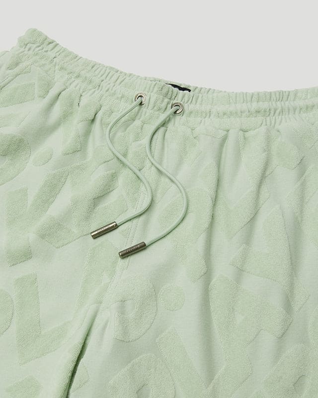 PFK Jacquard Shorts Pistachio - Image 2
