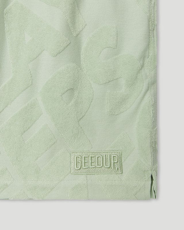 PFK Jacquard Shorts Pistachio - Image 3