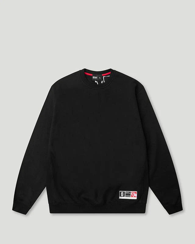 PFK O/S Crewneck Black/White - Image 2