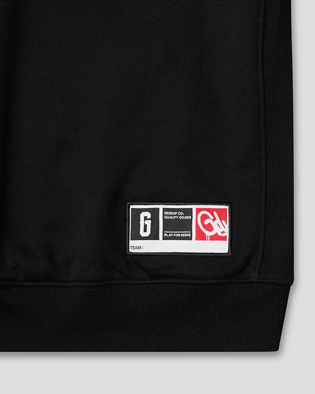 PFK O/S Crewneck Black/White - Image 4