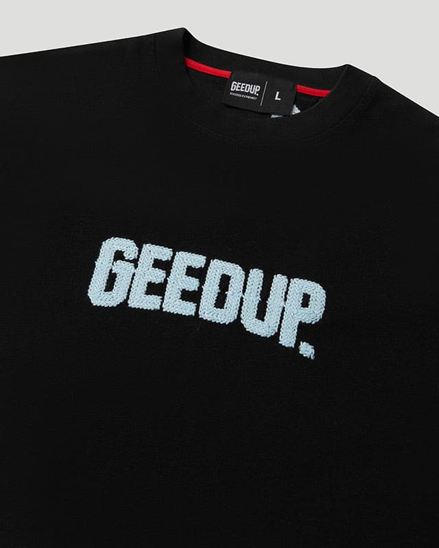 PFK Script T-Shirt Black/Blue - Image 5