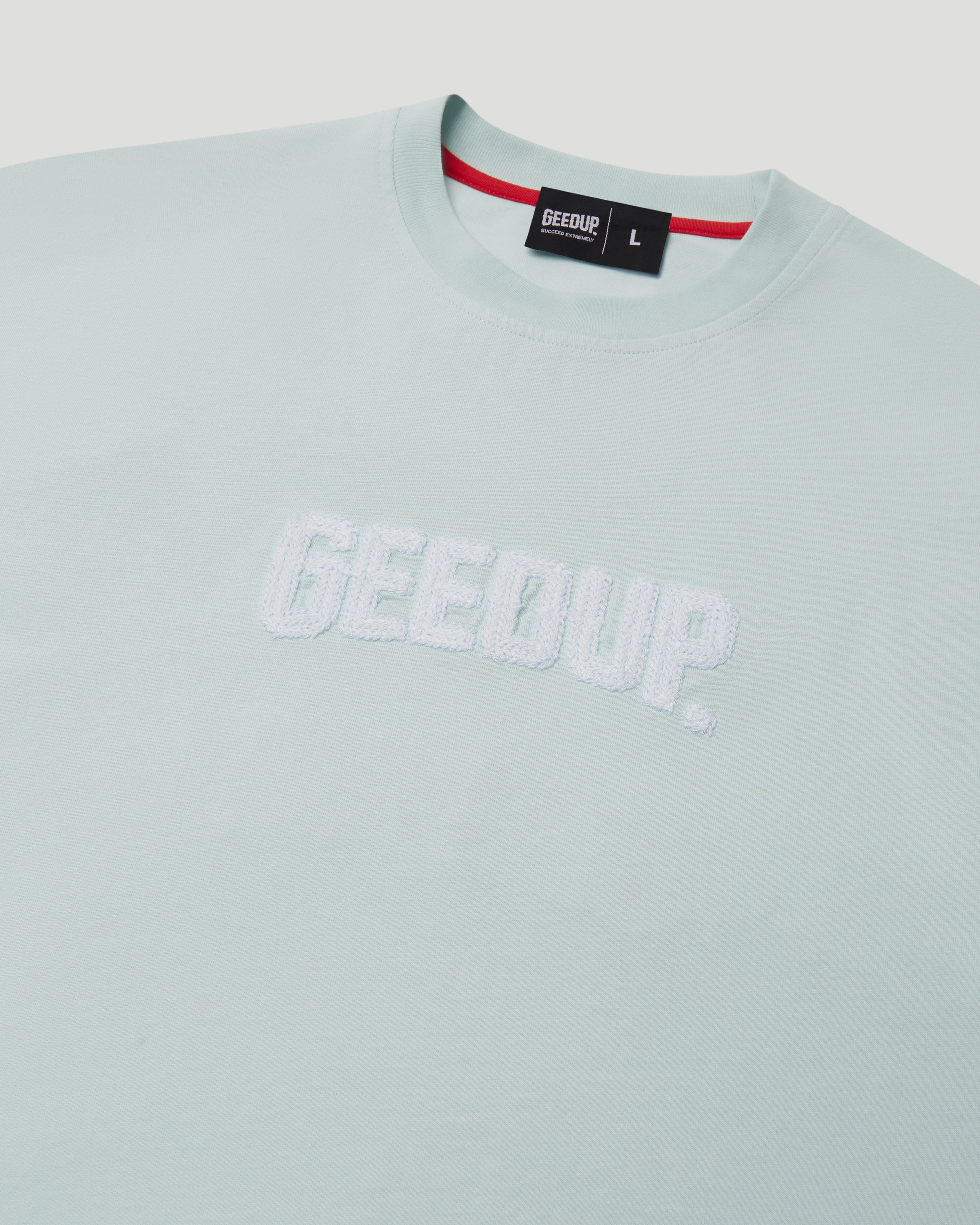 PFK Script T-Shirt Pale Blue - Image 4