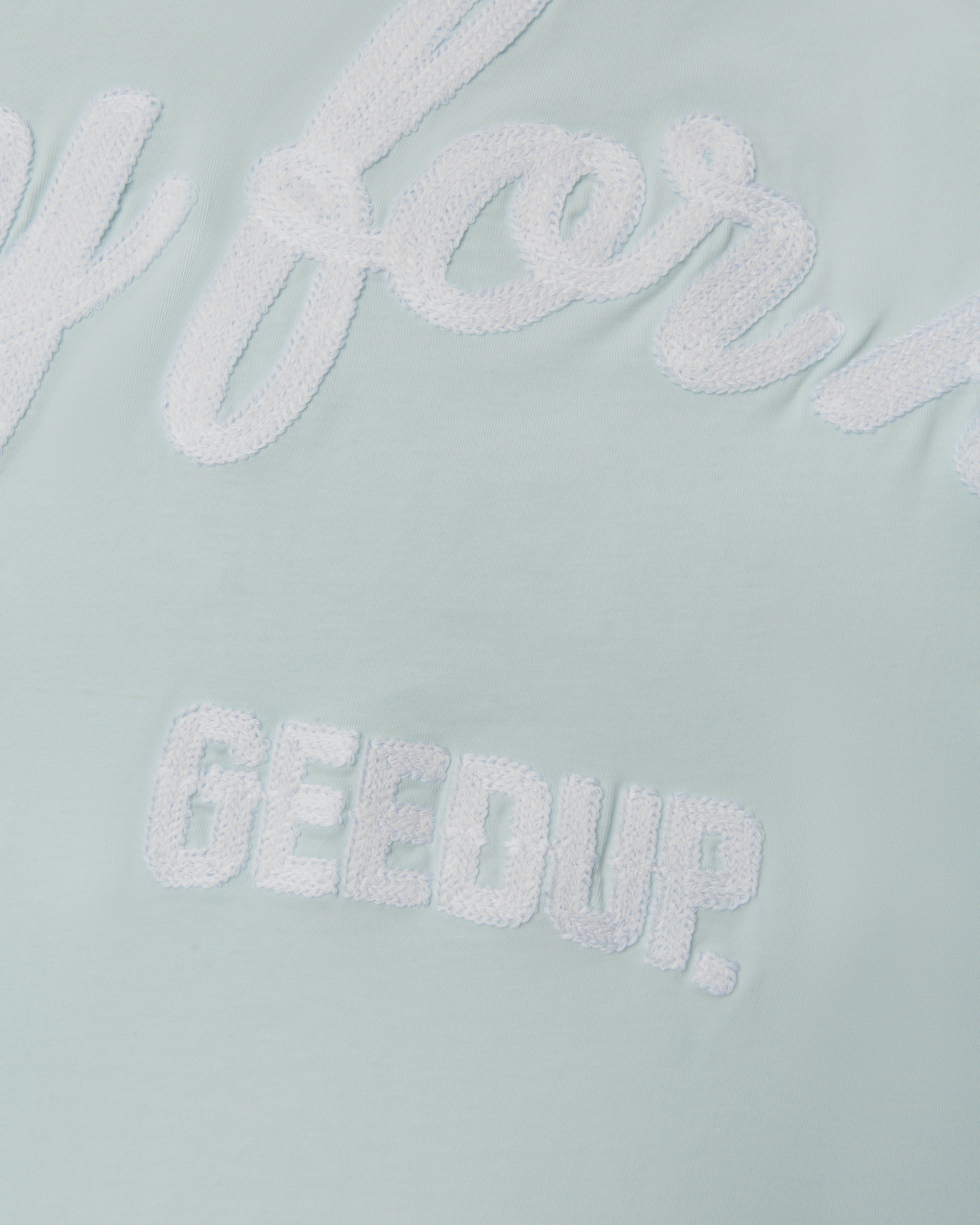 PFK Script T-Shirt Pale Blue - Image 5
