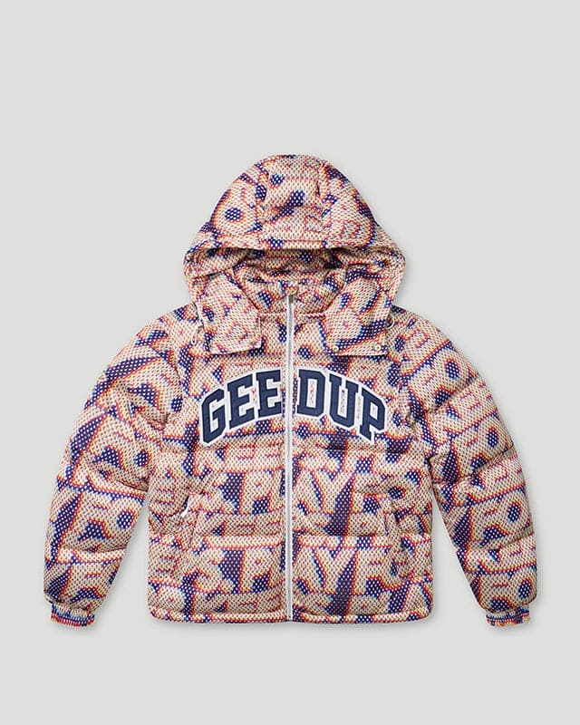 PFK Static Puffer Jacket Multi Colour + Ski Mask - Image 2