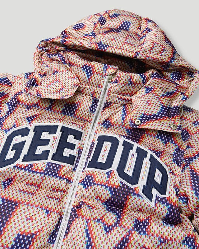 PFK Static Puffer Jacket Multi Colour + Ski Mask - Image 5