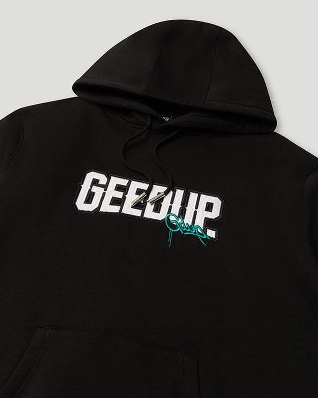 PFK x Foot Locker Hoodie Black/Turbo Green/White - Image 5