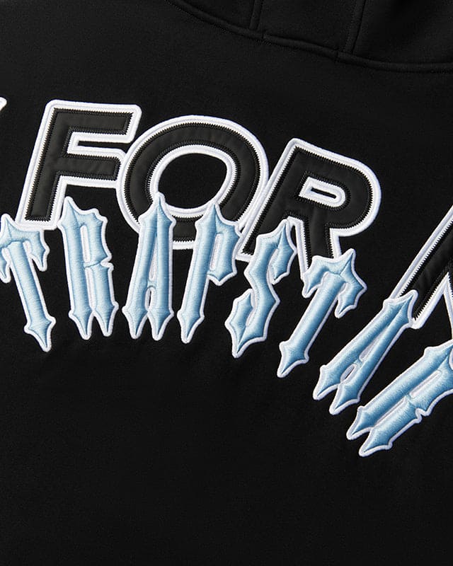 PFK x Irongate Hoodie Black/Cool Blue - Image 5