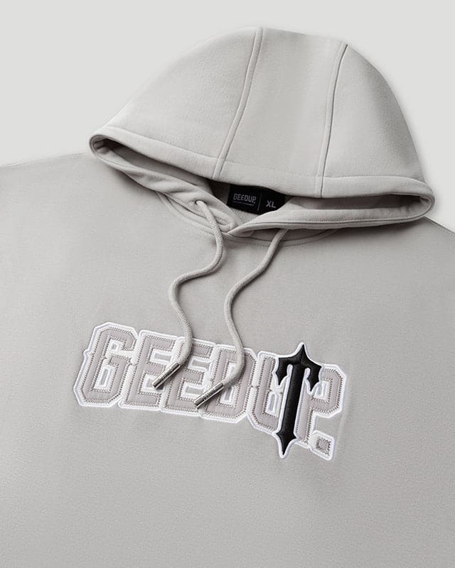 PFK x Irongate Hoodie Grey/Black - Image 4