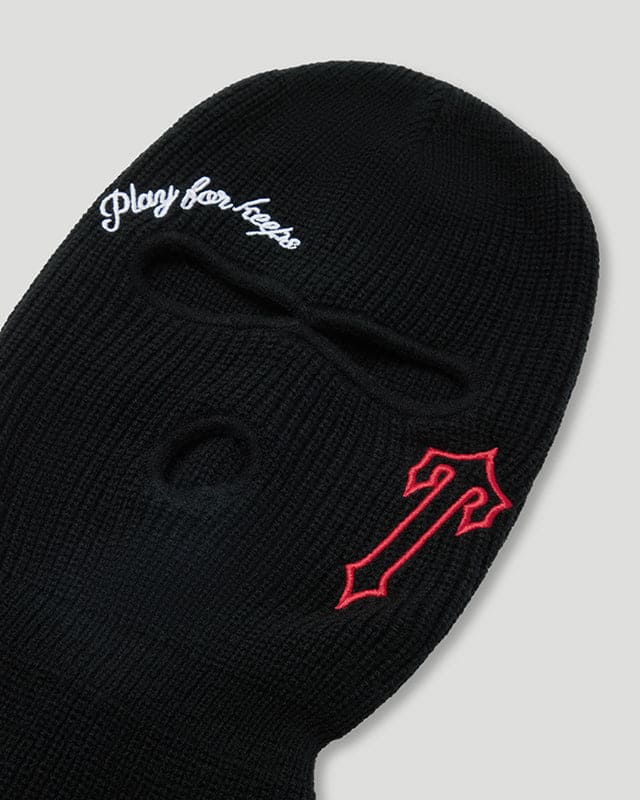 PFK x Trapstar T Ski Mask Black - Image 2
