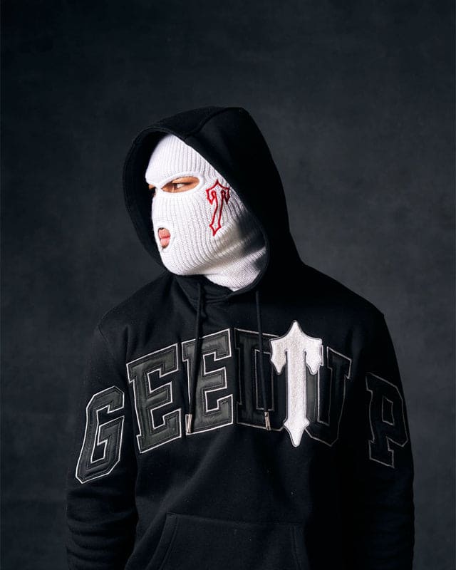 PFK x Trapstar T Ski Mask White - Image 3