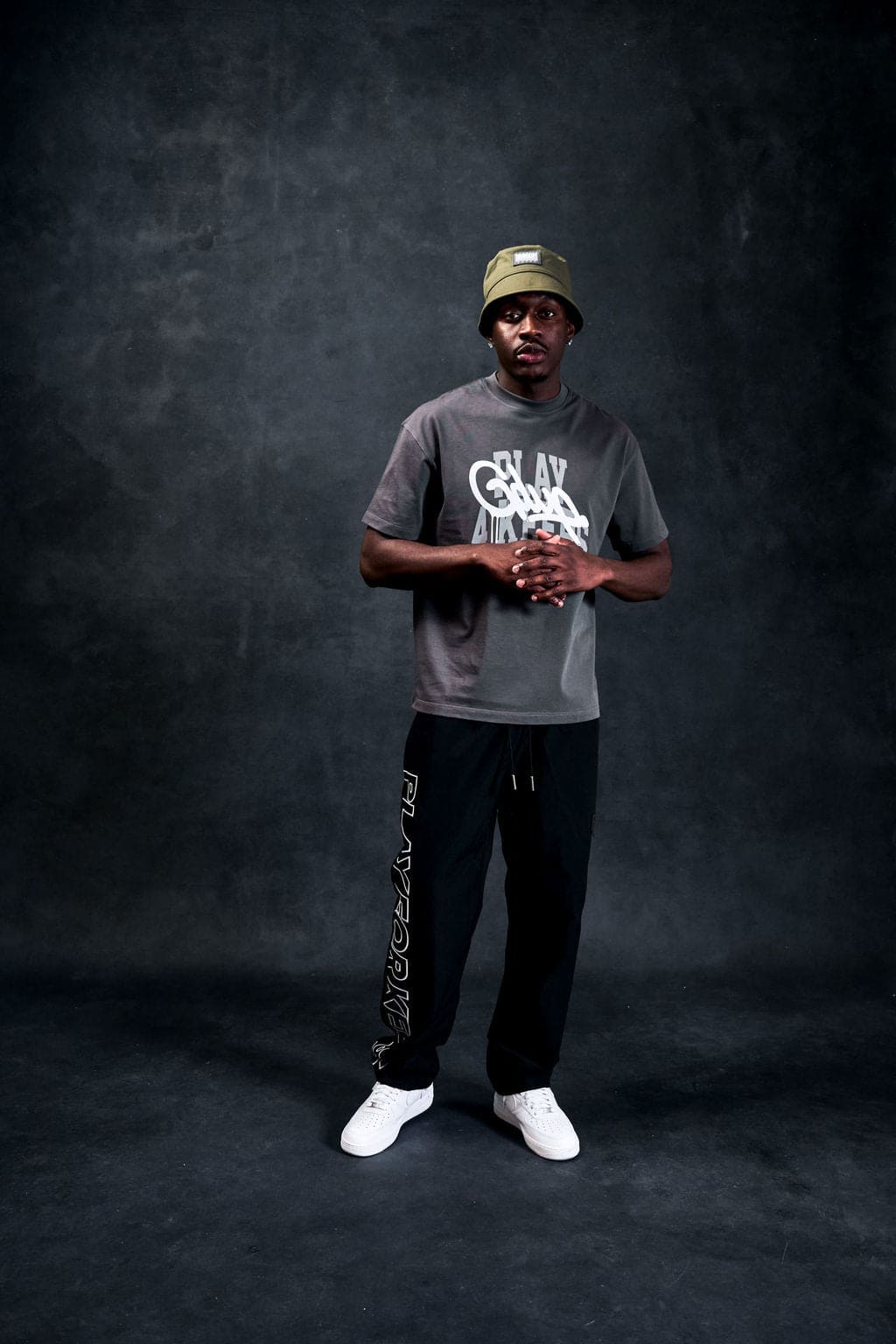 Play 4 Keeps T-Shirt Charcoal/White - Image 3