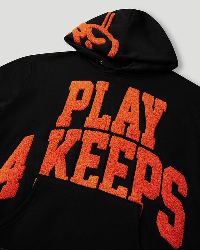 Play4Keeps Handstyle Hoodie Black/Orange - Image 3