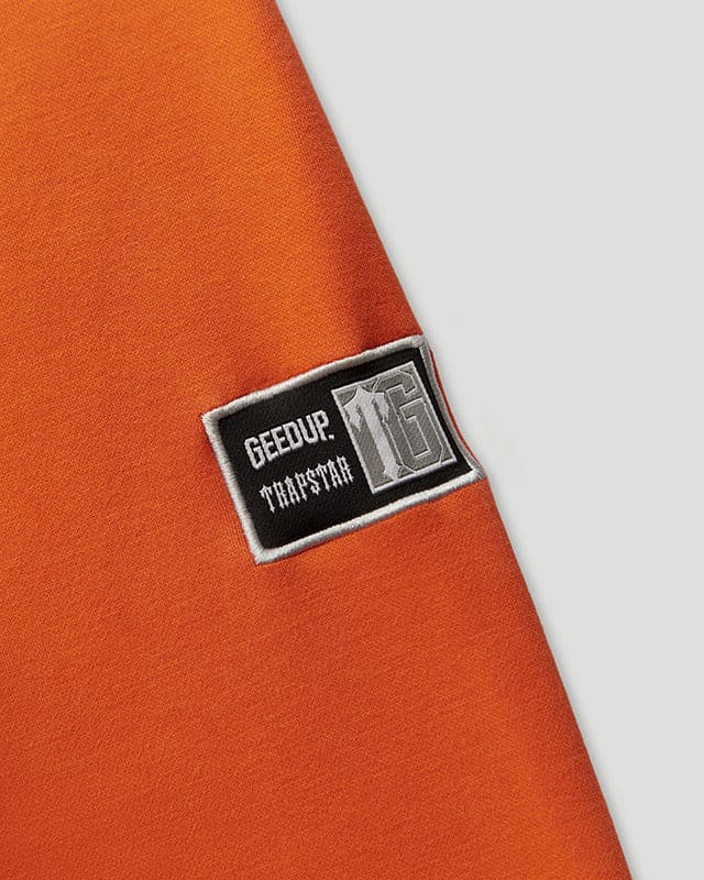 Signature x Trapstar T Hoodie Orange/White - Image 4
