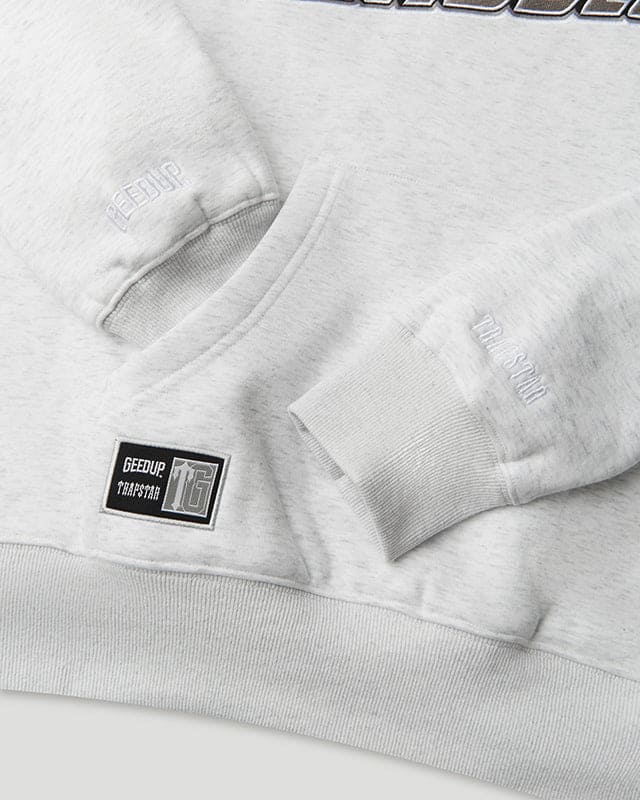 Sydney Shooters Hoodie White Marle/Blue - Image 4