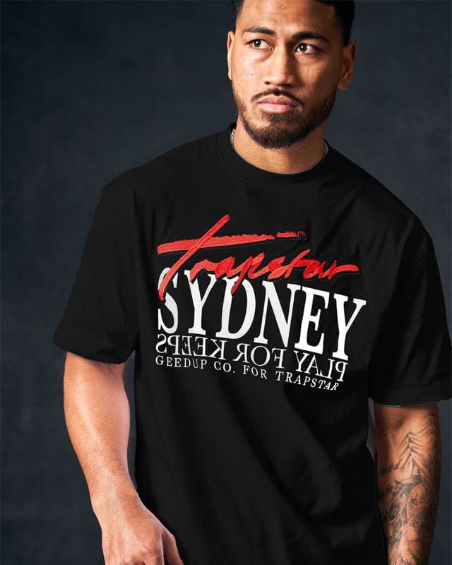 Sydney x Trapstar Secret T-Shirt Black - Image 3