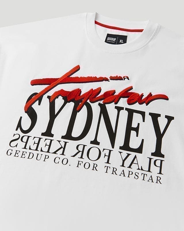 Sydney x Trapstar Secret T-Shirt White - Image 2