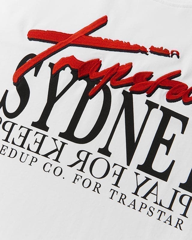 Sydney x Trapstar Secret T-Shirt White - Image 4