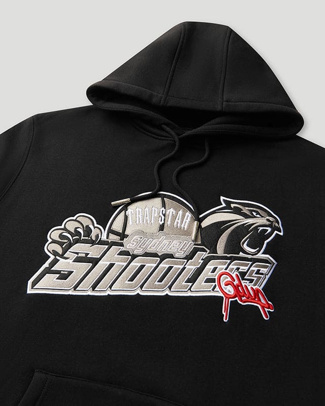 Sydney Shooters Hoodie Black/Red - Image 2