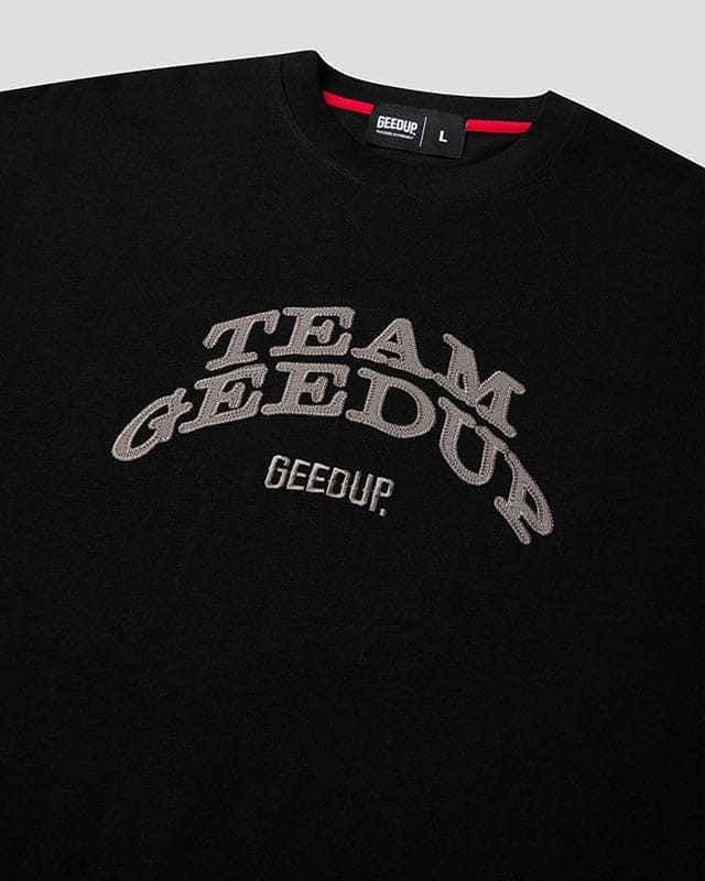 Team Geedup T-Shirt Black - Image 6
