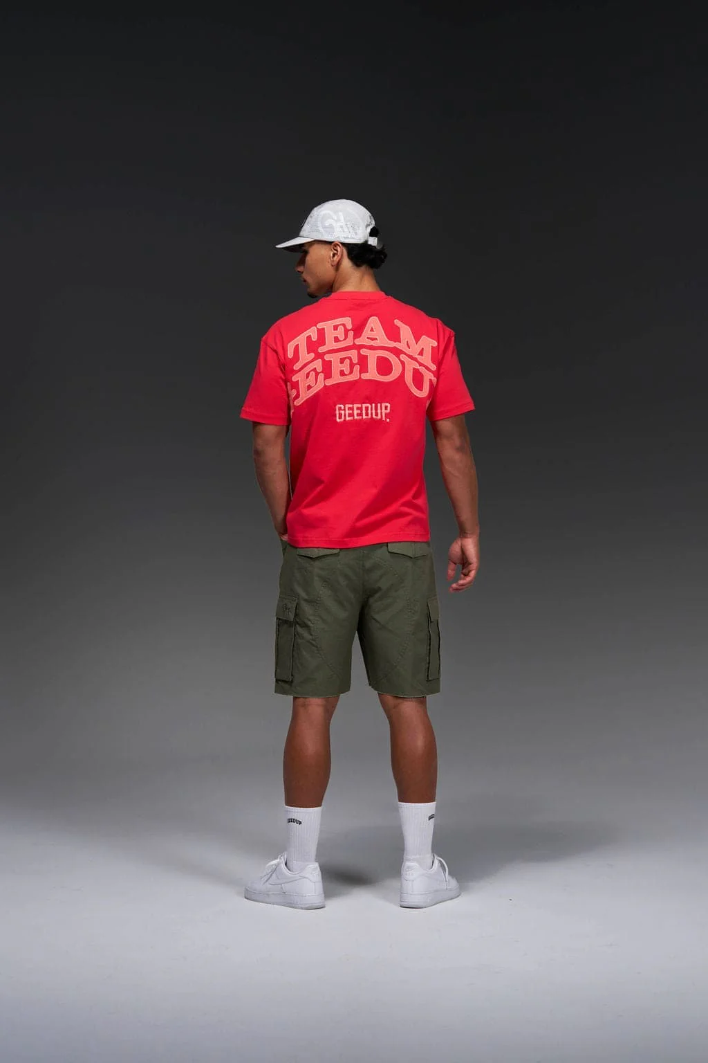 Team Geedup T-Shirt Red - Image 2