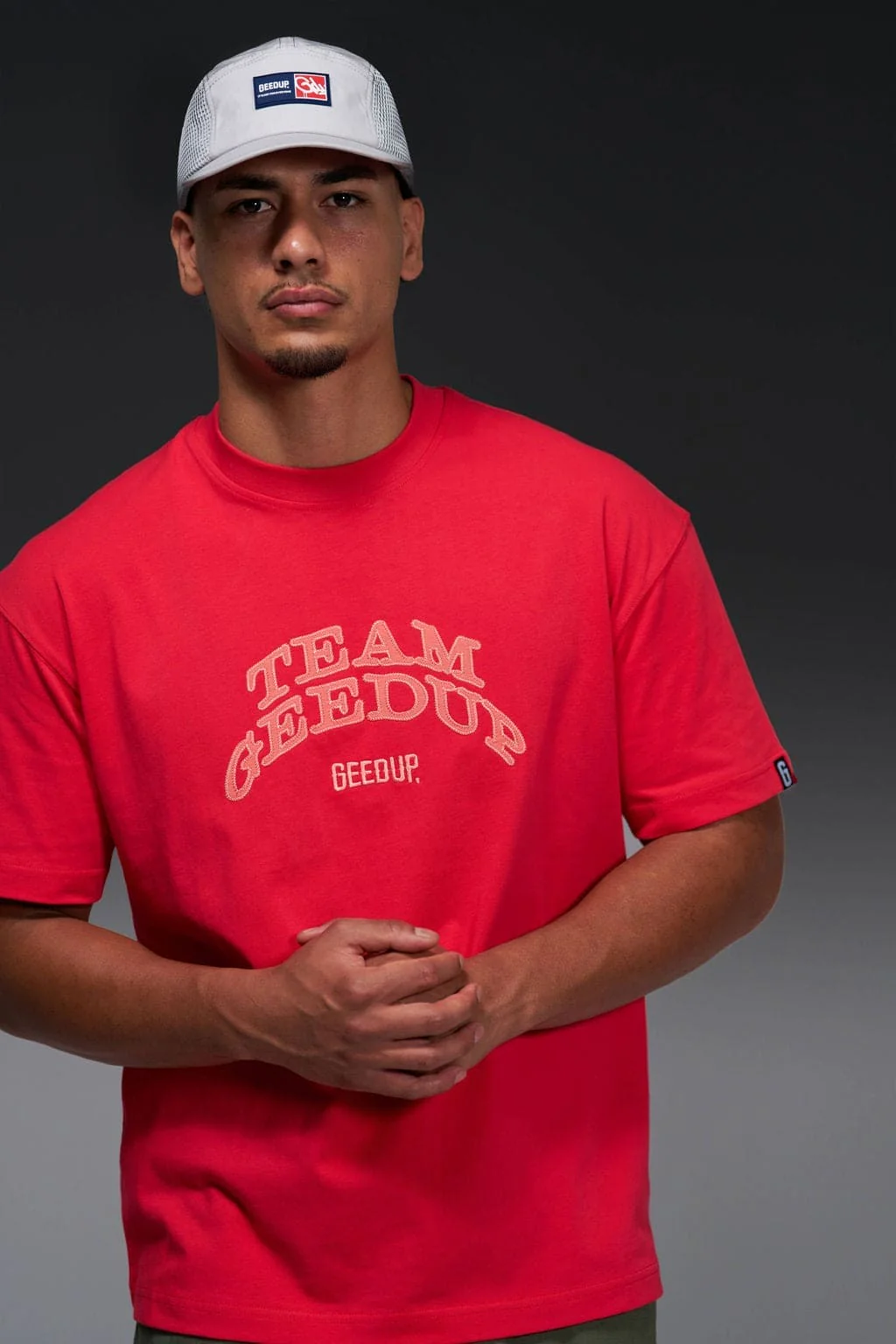Team Geedup T-Shirt Red - Image 4