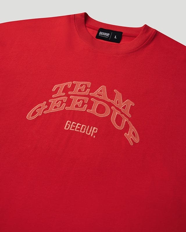 Team Geedup T-Shirt Red - Image 5