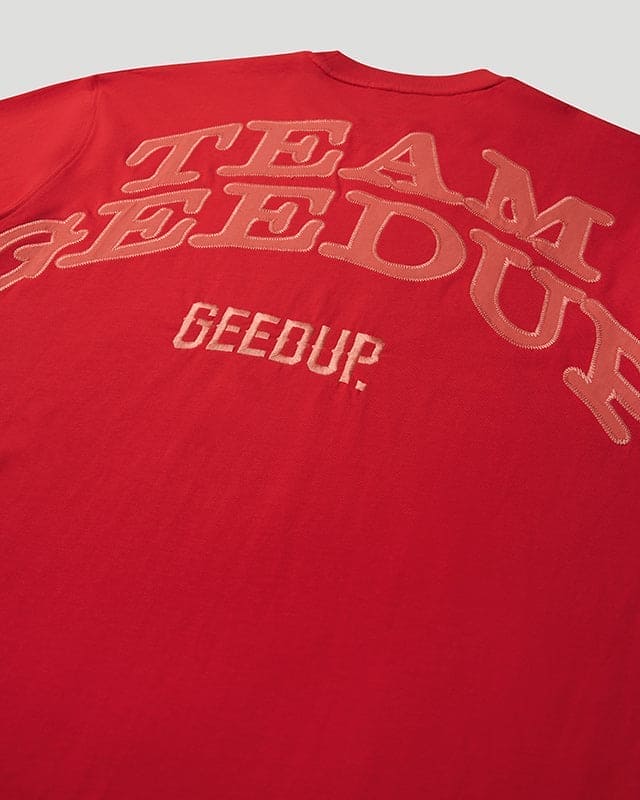 Team Geedup T-Shirt Red - Image 6