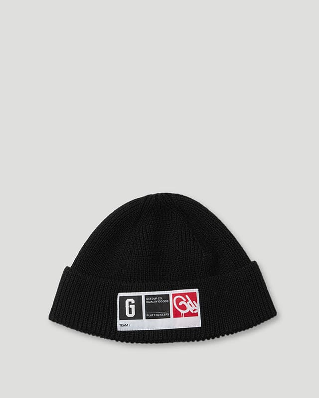 Team Label Beanie Black - Image 2