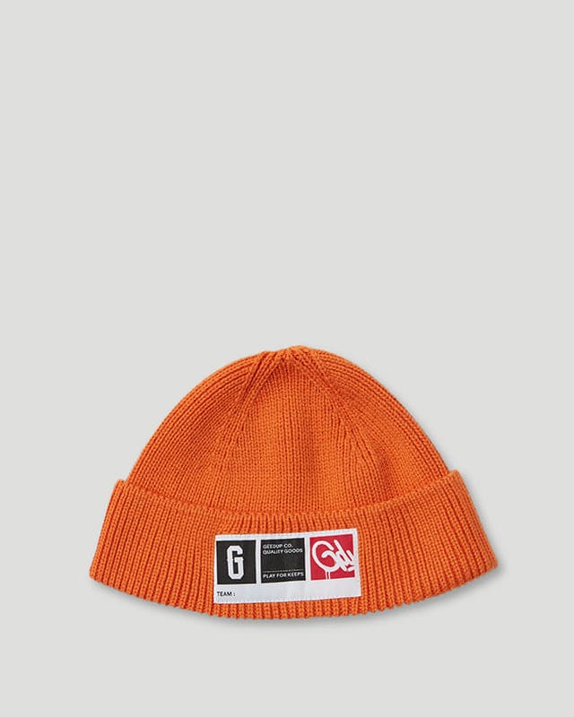 Team Label Beanie Orange - Image 2