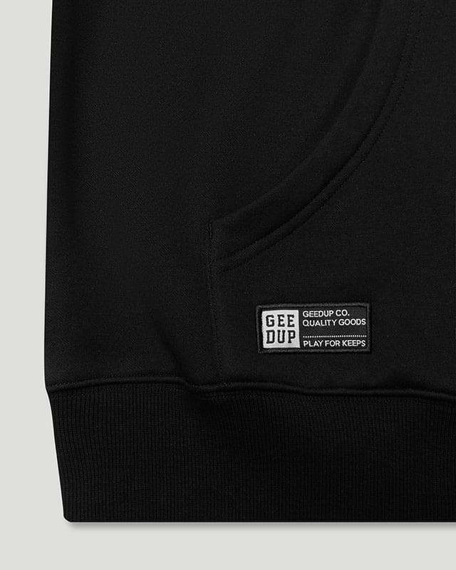 Team Logo/Handstyle Hoodie Black/Grey/White - Image 4