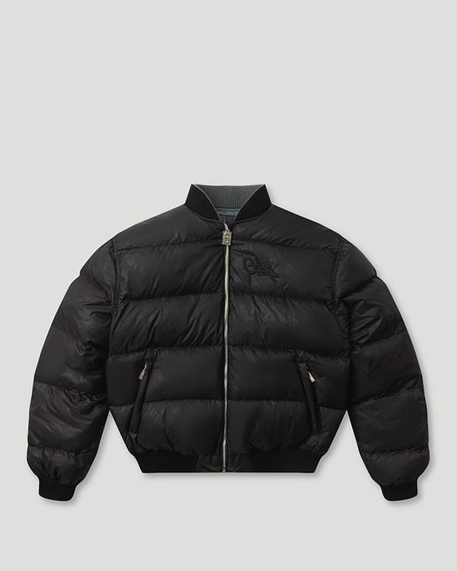 Team Logo/Handstyle Reversible Bomber Grey/Black - Image 3