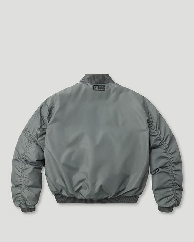 Team Logo/Handstyle Reversible Bomber Grey/Black - Image 4