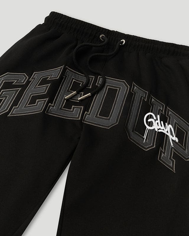 Team Logo/Handtstyle Trackpant Black/Grey/White - Image 4