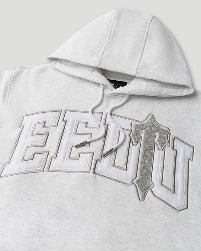 Team Logo x Irongate T Hoodie White Marle/Grey - Image 2