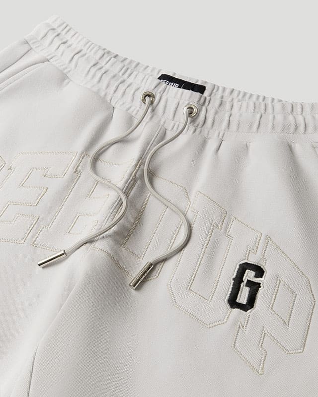Team Logo Pique Short Grey - Image 3