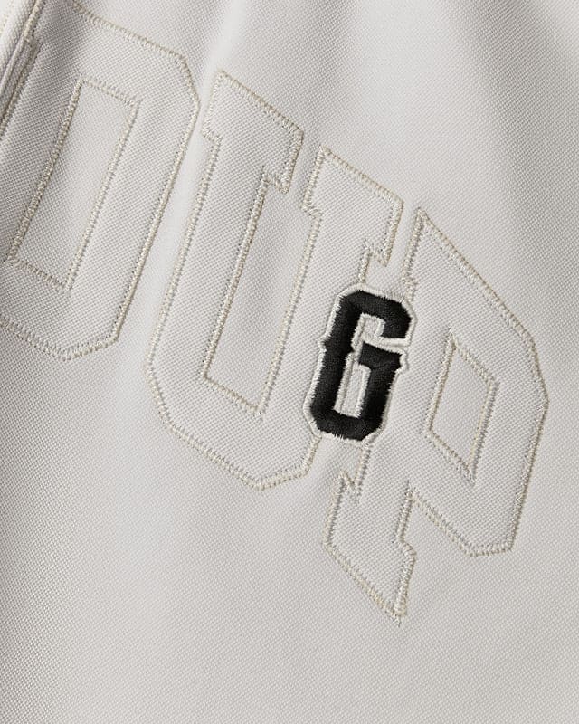 Team Logo Pique Short Grey - Image 5