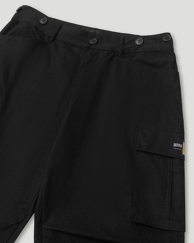 Team Logo R/S Cargo Pant Black - Image 3
