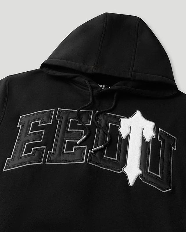 Team Logo x Irongate T Hoodie Black/White - Image 2