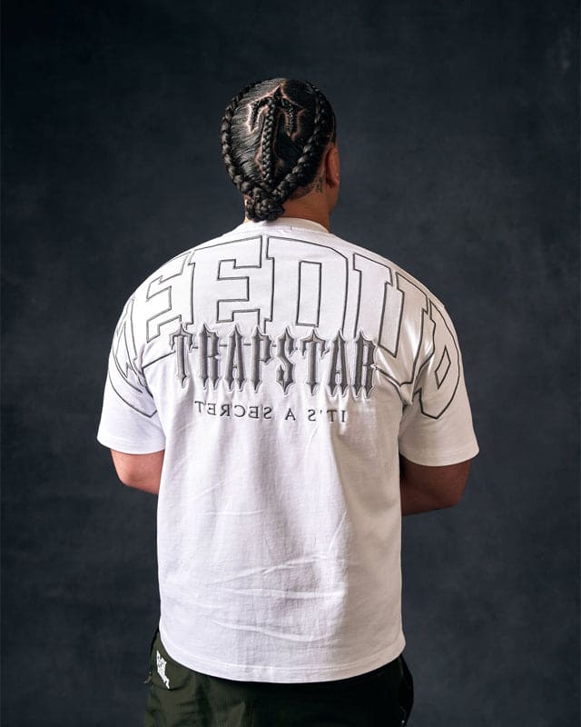 Team Logo x Trapstar Irongate T-Shirt White - Image 3