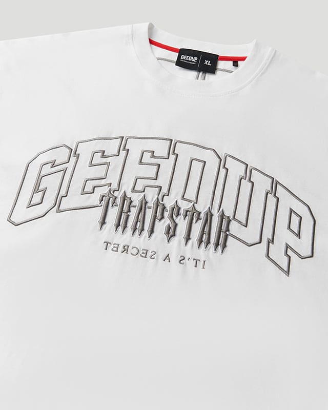 Team Logo x Trapstar Irongate T-Shirt White - Image 4