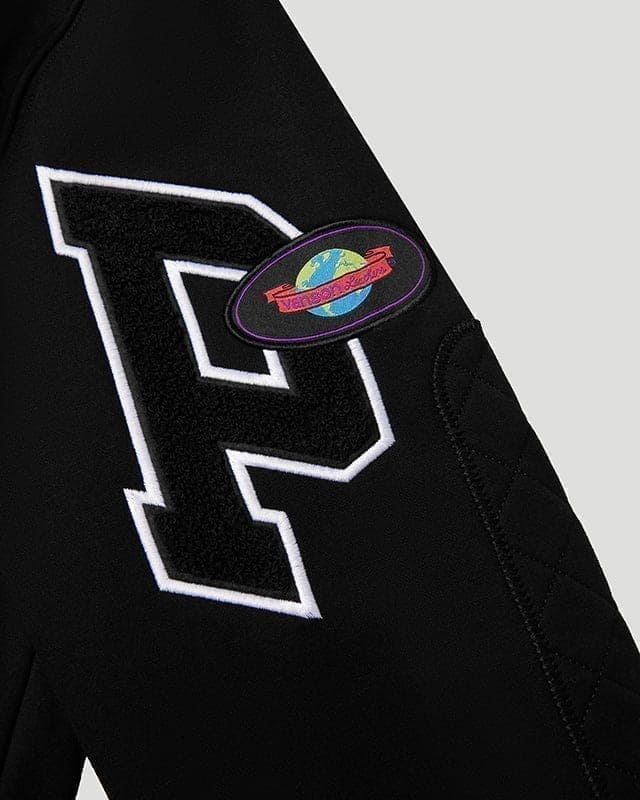 Team Logo x Vanson Hoodie Black - Image 5